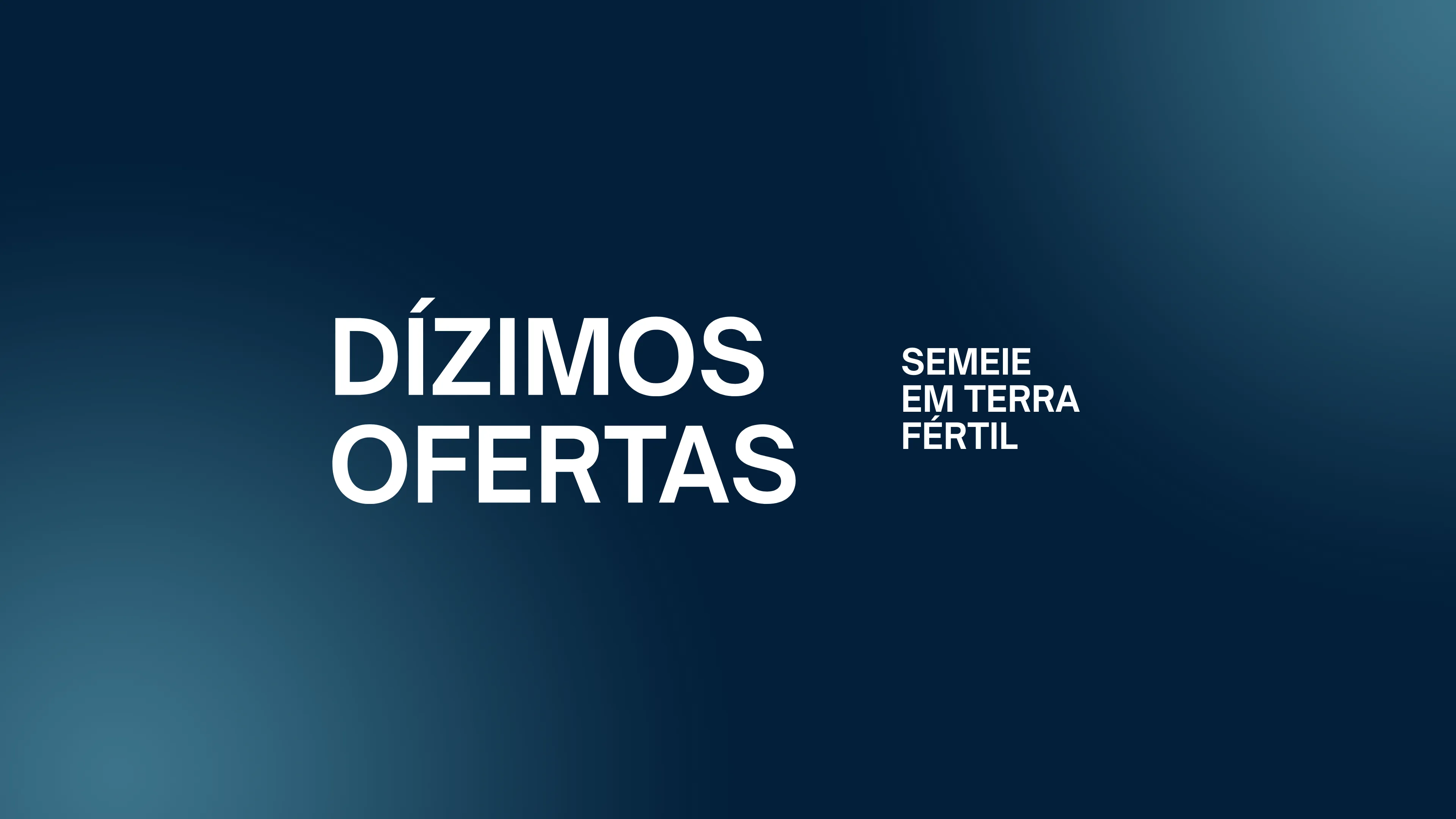 Ofertas e Dízimos — MEVAM Penha